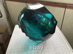 Collectors CAITHNESS PAPERWEIGHT INTO THE LIGHT MAGNUM S PETERSON 2004 BOXED