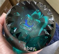 Collectors CAITHNESS PAPERWEIGHT INTO THE LIGHT MAGNUM S PETERSON 2004 BOXED