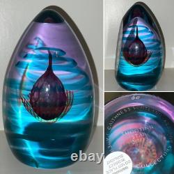Collectors CAITHNESS PAPERWEIGHT INTO THE LIGHT MAGNUM S PETERSON 2004 BOXED