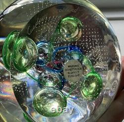 Collectors Society CAITHNESS PAPERWEIGHT ARTISAN H MacDONALD 2007 6.5 MAGNUM