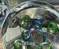 Collectors Society CAITHNESS PAPERWEIGHT ARTISAN H MacDONALD 2007 6.5 MAGNUM