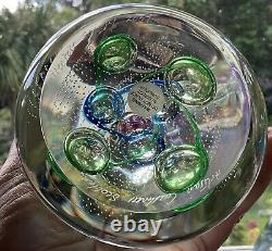 Collectors Society CAITHNESS PAPERWEIGHT ARTISAN H MacDONALD 2007 6.5 MAGNUM
