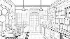 Color By Number Zen Color Art Loop Pink Vintage Ice Cream Shop Balloons Soothing Music Coloringbook