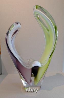 Coquille Vase Flygsfors designed Paul Kedelv