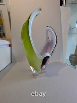 Coquille Vase Flygsfors designed Paul Kedelv