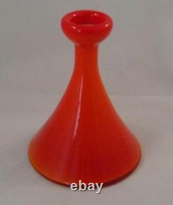 Coral & Opal 6 INCH CARNABY FUNNEL VASE by HOLMEGAARD PERFECT CONDITION