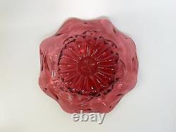 EXBOR PAVEL HLAVA Czechoslovakia Bohemia Crystal Art Glass Bowl Vase MCM