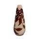 Emile Galle Acid Etched Cameo Art Glass 5.75in Vase Pink Brown Blossoms c1900
