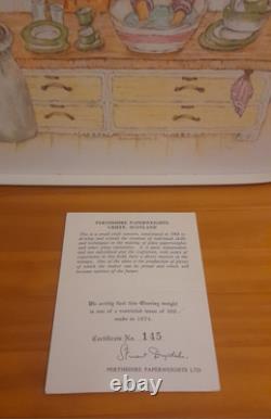 Ex Rare Limited Edition PERTHSHIRE-DOUBLE OVERLAY-1974 Paperweight-No 145/300