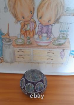 Ex Rare Limited Edition PERTHSHIRE-DOUBLE OVERLAY-1974 Paperweight-No 145/300