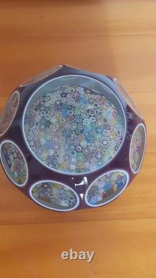 Ex Rare Limited Edition PERTHSHIRE-DOUBLE OVERLAY-1974 Paperweight-No 145/300