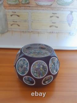 Ex Rare Limited Edition PERTHSHIRE-DOUBLE OVERLAY-1974 Paperweight-No 145/300