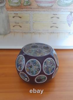 Ex Rare Limited Edition PERTHSHIRE-DOUBLE OVERLAY-1974 Paperweight-No 145/300