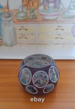 Ex Rare Limited Edition PERTHSHIRE-DOUBLE OVERLAY-1974 Paperweight-No 145/300