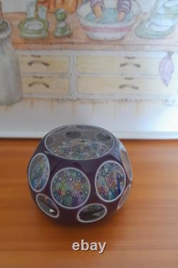 Ex Rare Limited Edition PERTHSHIRE-DOUBLE OVERLAY-1974 Paperweight-No 145/300