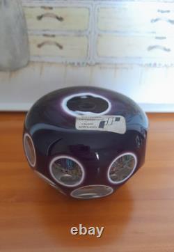 Ex Rare Limited Edition PERTHSHIRE-DOUBLE OVERLAY-1974 Paperweight-No 145/300