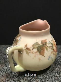 FABULOUS Mt. Mount Washington Burmese ROSE & VERSE Decorated Pitcher