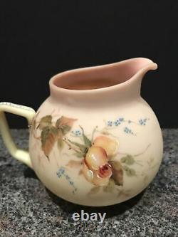 FABULOUS Mt. Mount Washington Burmese ROSE & VERSE Decorated Pitcher