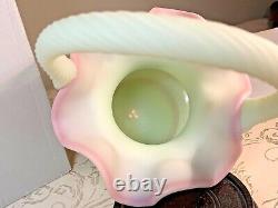 Fenton Lotus Mist Burmese Basket Historical Collection 2000 LE 2335/2950