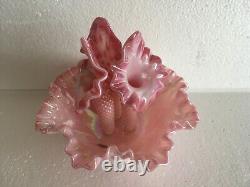 Fenton Pink Rosaline Epergne Gorgeous Color! Perfect