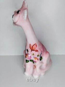 Fenton Rosaline Custom Hand Painted Alley Cat OOAK Martha Reynolds #1/#1 HTF