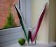 Flygsfors Vintage Art Glass Designed by Paul Kedelv Pink