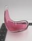 Flygsfurs Coquille Sommerso by Paula Keldev Pink Art Glass Bowl Signed
