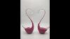 Glass Pink Swan Lover Crafts Hand Made