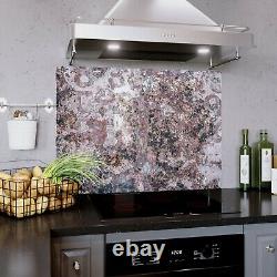 Glass Splashback Kitchen Cooker Panel Wall ANY SIZE Abstract Background 1297