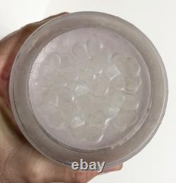 HTF Consolidated Art Glass Light Pink Finish 8 3/4 Hydrangea Vase