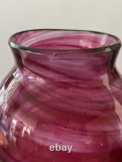 Hartley Wood Arts and Crafts Art Glass Vase c1930