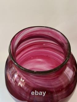 Hartley Wood Arts and Crafts Art Glass Vase c1930