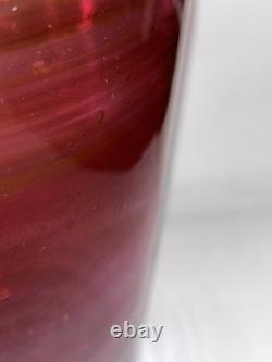 Hartley Wood Arts and Crafts Art Glass Vase c1930