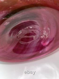 Hartley Wood Arts and Crafts Art Glass Vase c1930