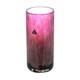 ISLE of WIGHT Glass Vase Rare PINK AZURENE 23cm 9 Flame Pontil & Label c1979