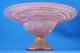 Iridescent pink Murano glass vase centerpiece 1900s attributed Glassworks Seguso