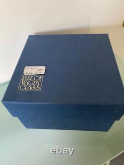 Isle of White Studio Glass Vase New item, old stock still in original box