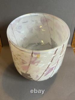 Isle of Wight Flower Garden Glass vase designed by Elizabeth & Michael Harris