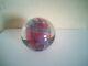 Isle of Wight Glass Paperweight with Michael Harris signature