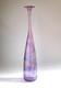 Isle of Wight Studio Glass Pink & Blue Swirls Attenuated Bottle. Michael Harris