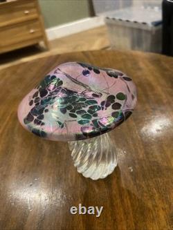 J. Ditchfield Art Glass Mushroom Purchased In Late 90's