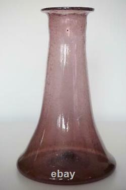 James Couper & Sons Clutha Glass Vase Christopher Dresser c. 1895-1900