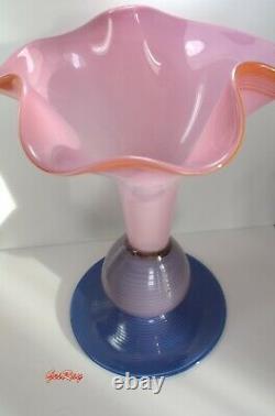 James Van Deurzen Memphis Glass Art Vase