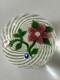 John Deacons 1991 Pink Flower Paperweight