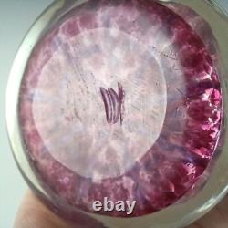 John Deacons Jay Glass Millefiori Radial Paperweight J Cane
