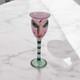 KOSTA BODA Pink Face Glass Vase Bowlhight 24cm 9.44inch NO BOX Vintage