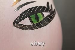Kosta Boda Open Minds Vase by Ulrica Hydman Vallien Signed Art Glass 35 cm