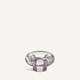 Kosta Boda Orion Votive Pink Art Glass Candle Holder Scandinavian Design