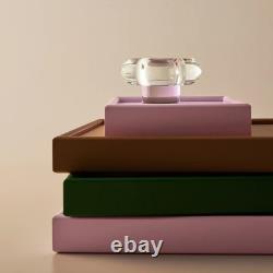 Kosta Boda Orion Votive Pink Art Glass Candle Holder Scandinavian Design