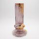 Kosta Boda Pink Art Glass Column Vase Asa Jungnelius Signed Post modern